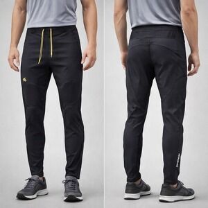 Opedix Knee Health Compression Pants Mens Large Black Athletic Tights USA Made